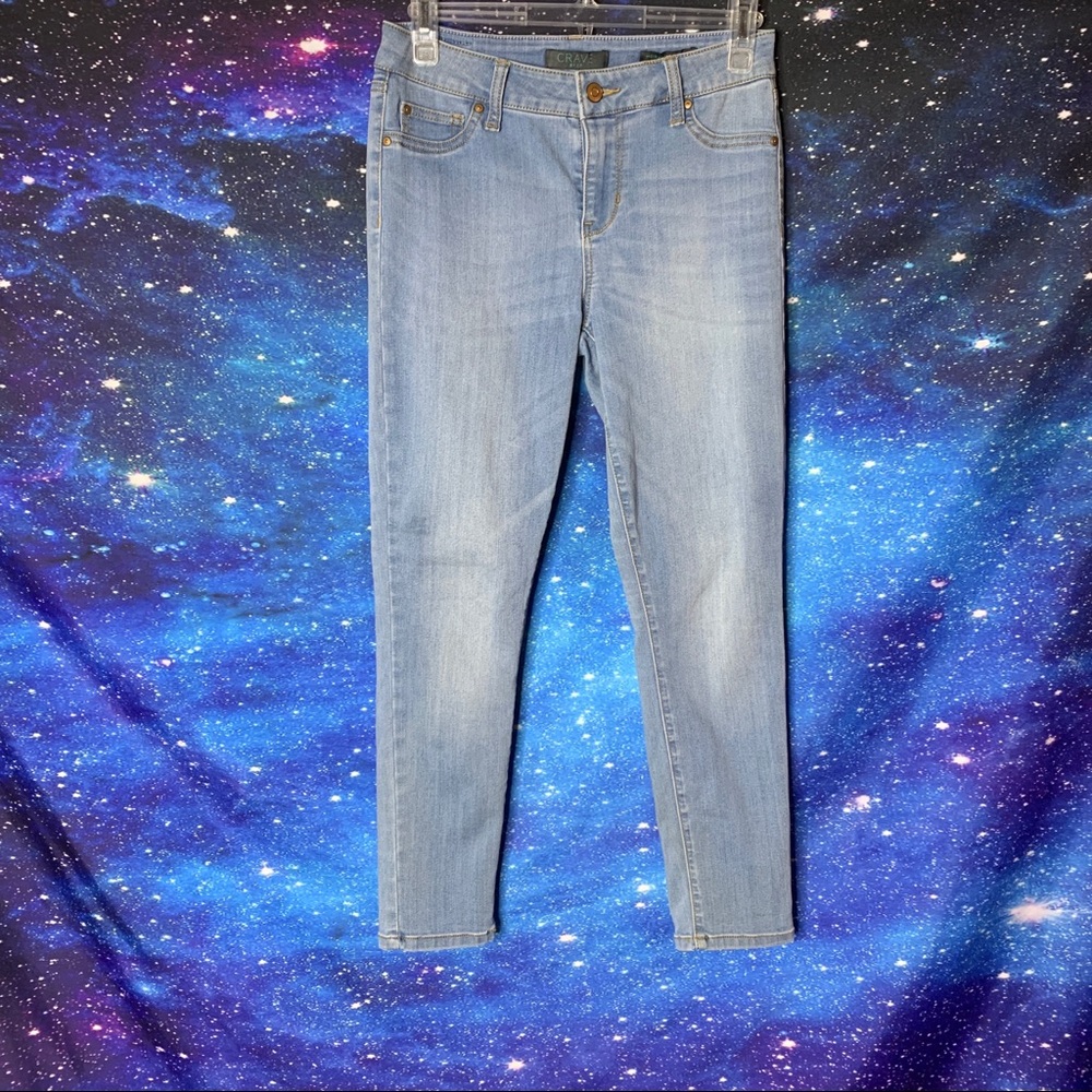 Crave- Midrise Ankle Skinny Jeans size 5/27